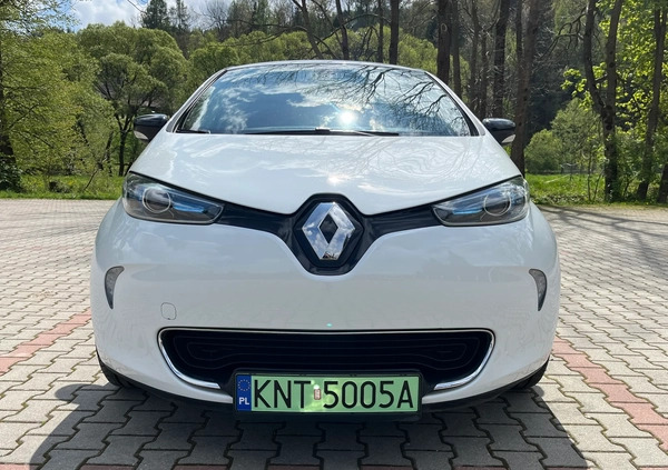 Renault Zoe cena 57441 przebieg: 90000, rok produkcji 2019 z Nysa małe 154